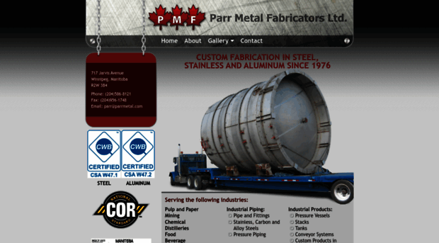 parrmetal.com