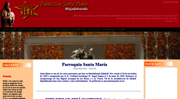 parroquiadesantamaria.org