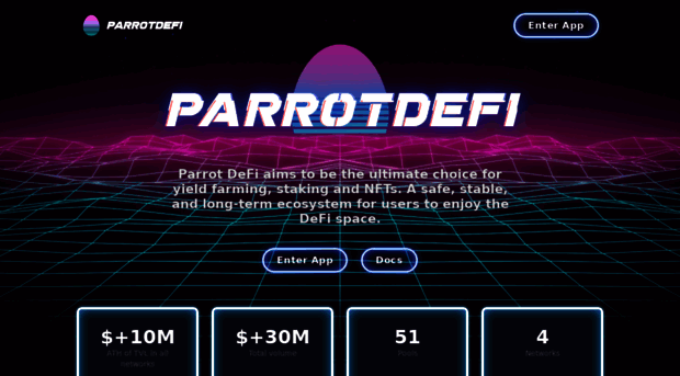 parrotdefi.com