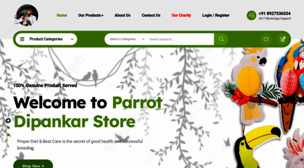 parrotdipankarstores.com