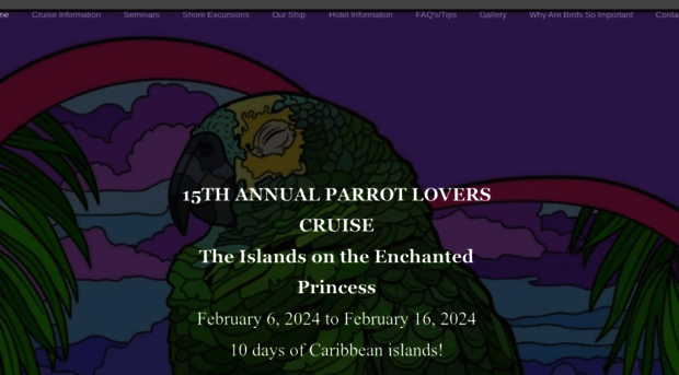 parrotloverscruise.com