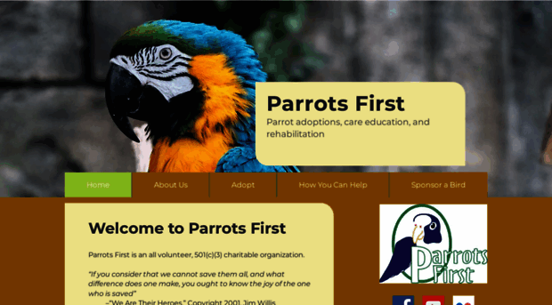 parrotsfirst.org