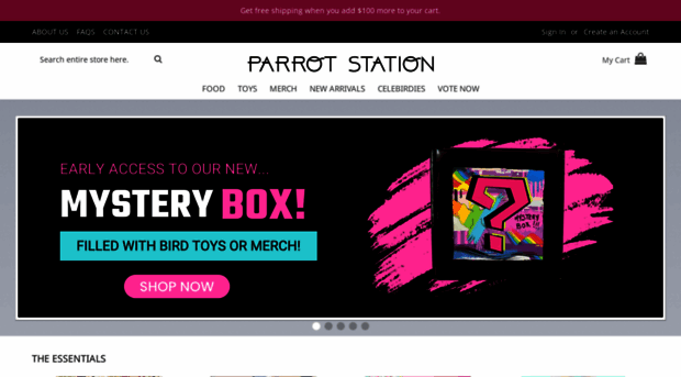 parrotstation.com