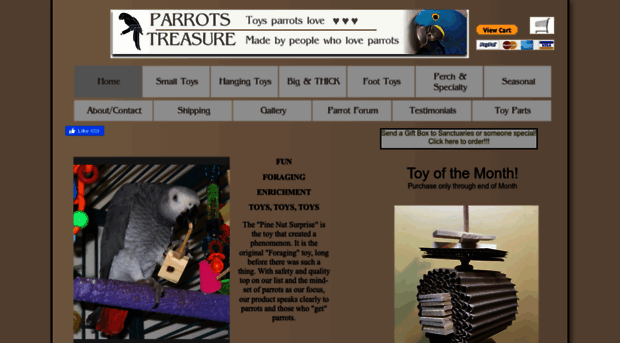 parrotstreasure.com