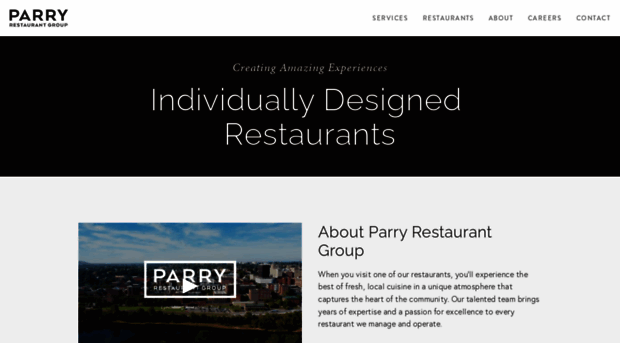 parryrestaurantgroup.com