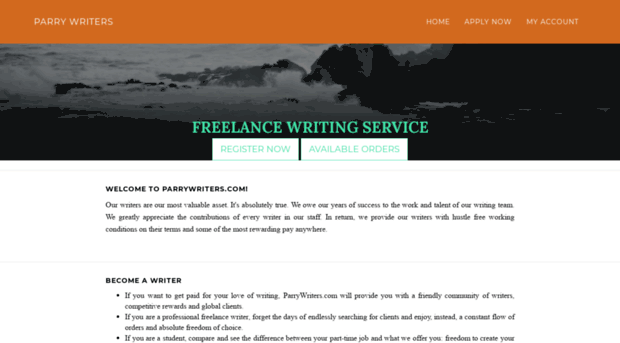 parrywriters.com