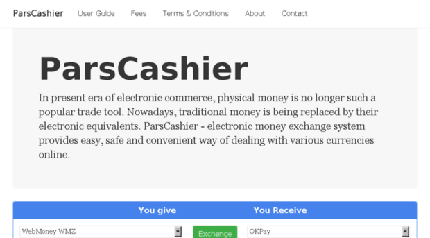 parscashier.com