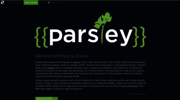 parsley.zesty.io