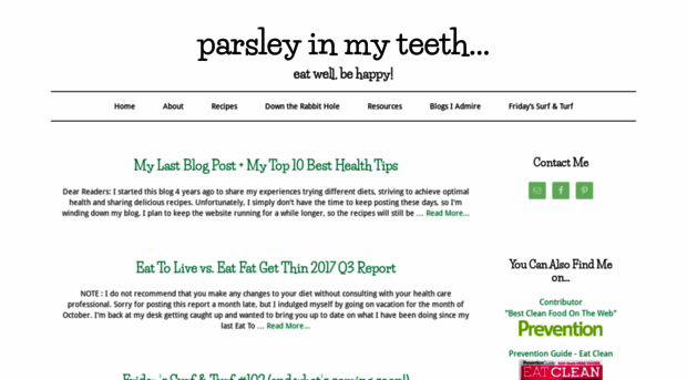 parsleyinmyteeth.com