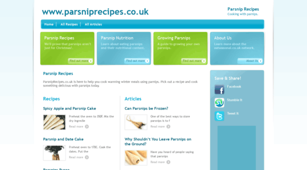 parsniprecipes.co.uk