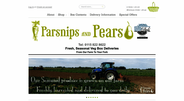 parsnipsandpears.co.uk