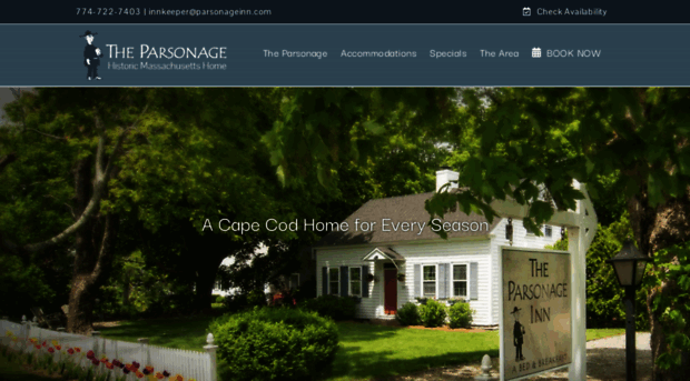 parsonageinn.com