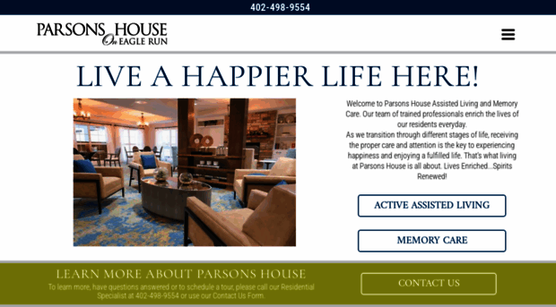 parsonshouseseniorliving.com