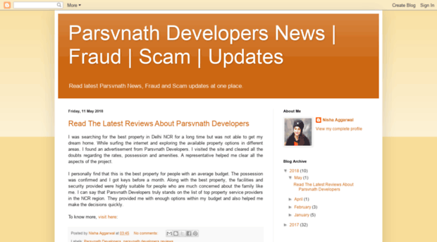 parsvnathdevelopersnews.blogspot.com