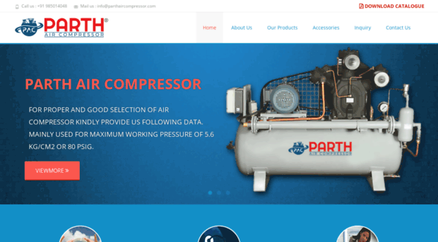 parthaircompressor.com