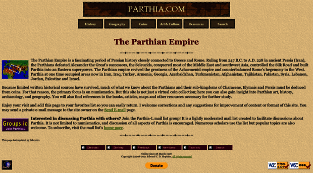 parthia.com