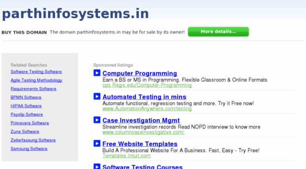 parthinfosystems.in