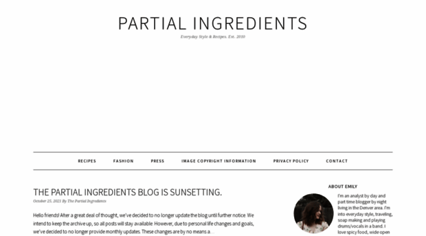 partial-ingredients.com