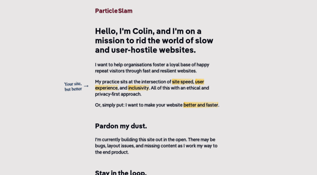 particleslam.com