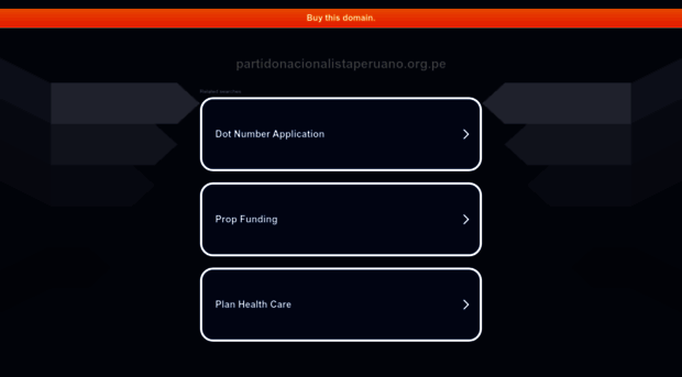 partidonacionalistaperuano.org.pe