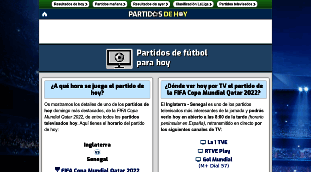 partidos-de-hoy.com