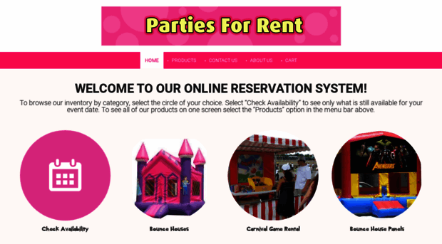 partiesforrent.com