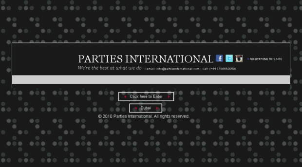 partiesinternational.com