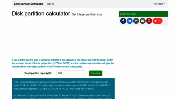 partition.toolpie.com