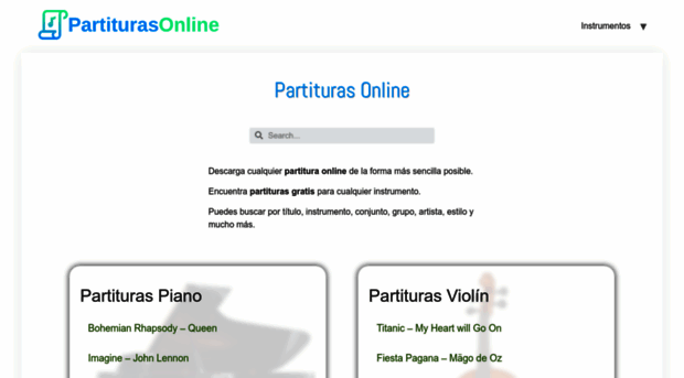 partiturasonline.com.es