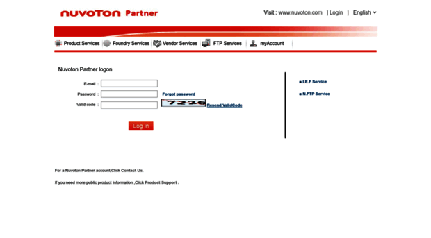 partner.nuvoton.com