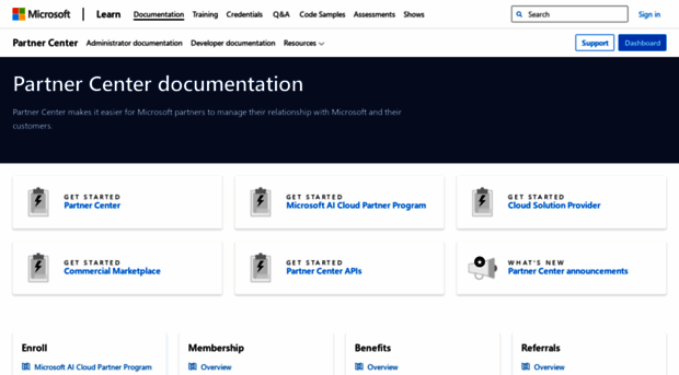 partnercenter.microsoft.com