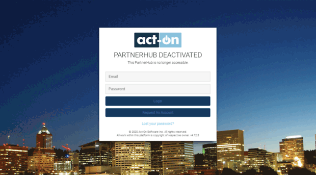 partnerportal.act-on.com