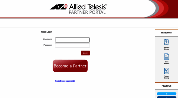 partnerportal.alliedtelesis.com