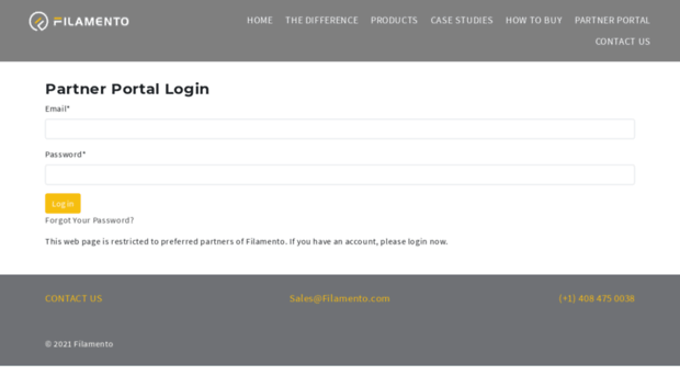 partnerportal.filamento.com