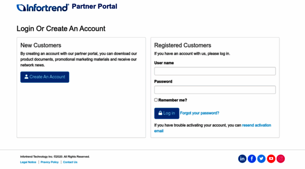 partnerportal.infortrend.com