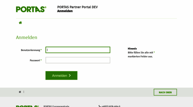 partnerportal.portas.de