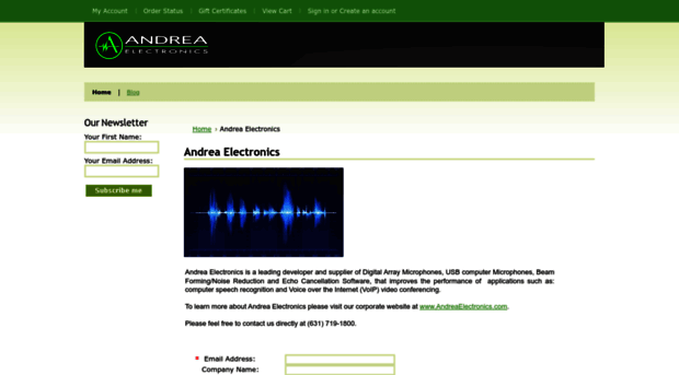 partners.andreaelectronics.com