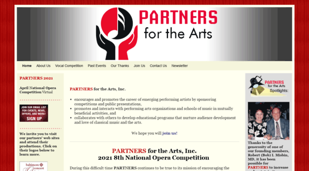 partners4thearts.org