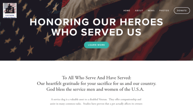 partnersforpatriots.org