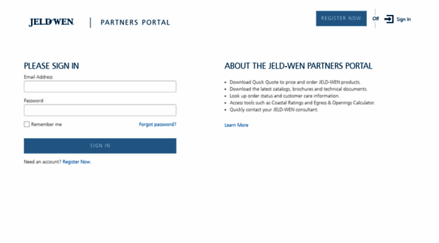 partnersportal.jeld-wen.net