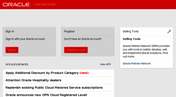 partnerstore.oracle.com