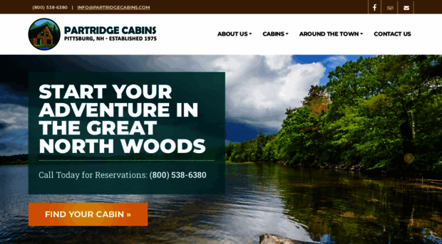 partridgecabins.com