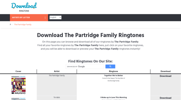 partridgefamily.download-ringtone.com