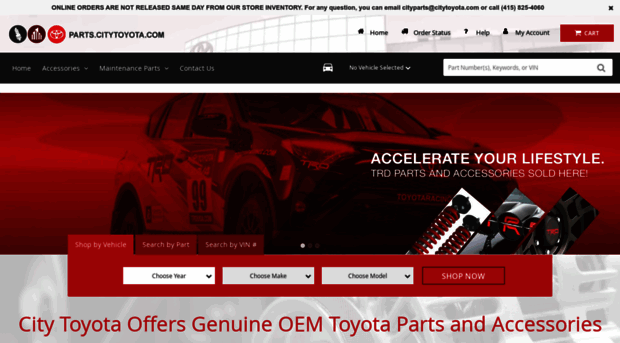 parts.citytoyota.com