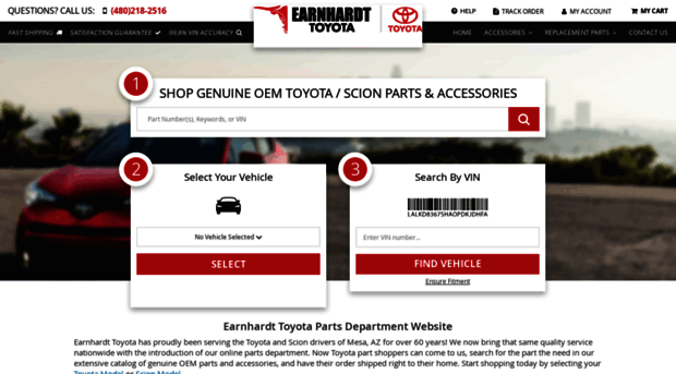 parts.earnhardttoyota.com