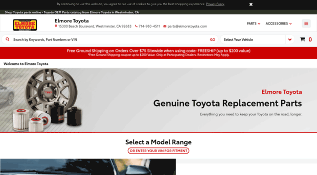 parts.elmoretoyota.com