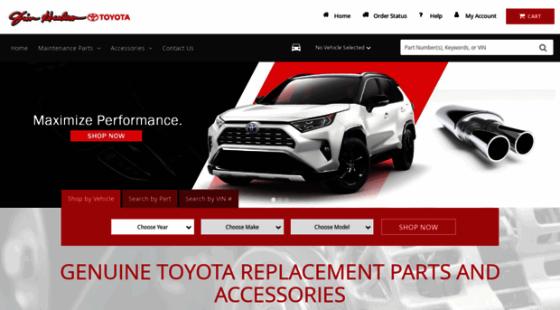 parts.jimhudsontoyota.com