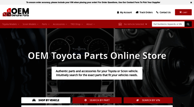 parts.toyotaofcoolsprings.com