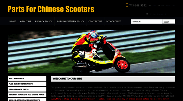 partsforchinesescooters.com