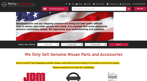 partsfornissan.com